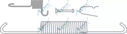 Комплектующие, тормозная колодка APEC braking KIT2039