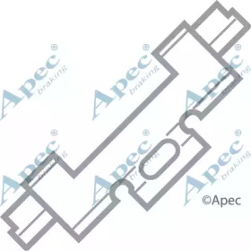 Комплектующие, тормозные колодки APEC braking KIT269