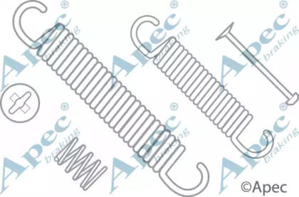 Комплектующие, тормозная колодка APEC braking KIT611