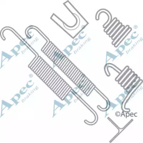 Комплектующие, тормозная колодка APEC braking KIT612