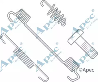 Комплектующие, тормозная колодка APEC braking KIT619