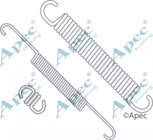 Комплектующие, тормозная колодка APEC braking KIT629