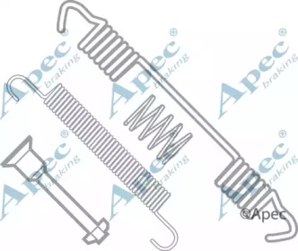 Комплектующие, тормозная колодка APEC braking KIT639