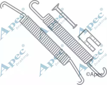 Комплектующие, тормозная колодка APEC braking KIT711