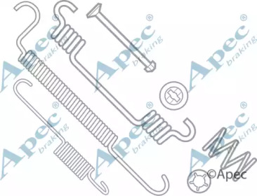 Комплектующие, тормозная колодка APEC braking KIT802