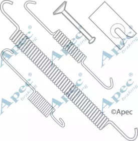 Комплектующие, тормозная колодка APEC braking KIT803