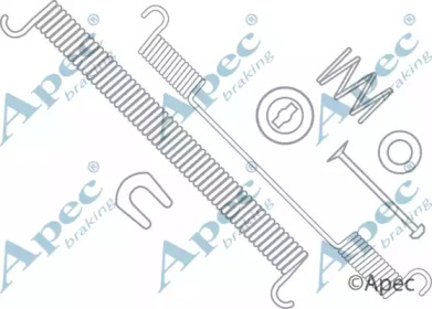 Комплектующие, тормозная колодка APEC braking KIT860