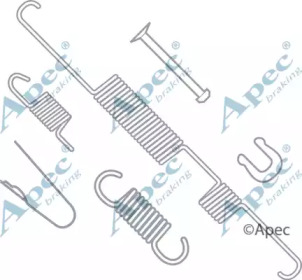 Комплектующие, тормозная колодка APEC braking KIT865