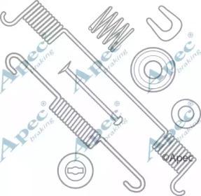 Комплектующие, тормозная колодка APEC braking KIT878