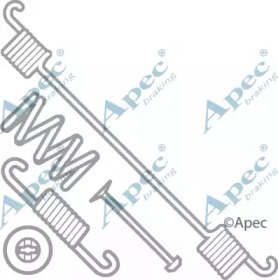 Комплектующие, тормозная колодка APEC braking KIT961