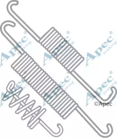 Комплектующие, тормозная колодка APEC braking KIT968