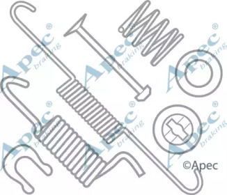 Комплектующие, тормозная колодка APEC braking KIT971