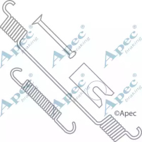 Комплектующие, тормозная колодка APEC braking KIT974