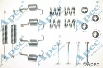 Комплектующие, тормозная колодка APEC braking KIT2056