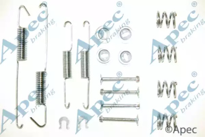 Комплектующие, тормозная колодка APEC braking KIT2058