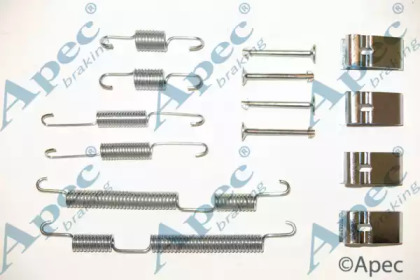 Комплектующие, тормозная колодка APEC braking KIT2064