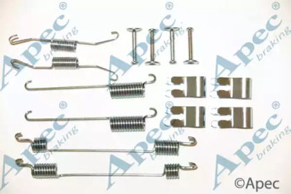 Комплектующие, тормозная колодка APEC braking KIT2068