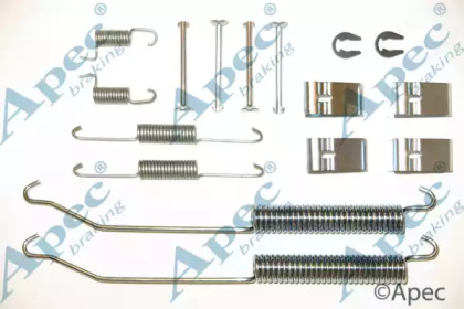 Комплектующие, тормозная колодка APEC braking KIT2071