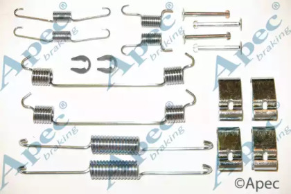 Комплектующие, тормозная колодка APEC braking KIT2073