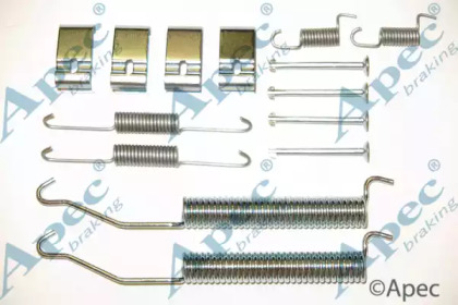 Комплектующие, тормозная колодка APEC braking KIT2077