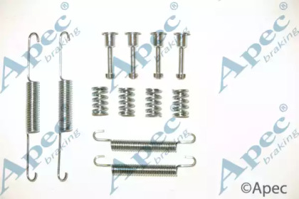 Комплектующие, тормозная колодка APEC braking KIT2079