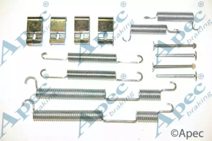 Комплектующие, тормозная колодка APEC braking KIT2081