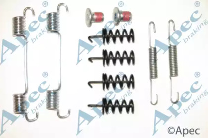 Комплектующие, тормозная колодка APEC braking KIT2083