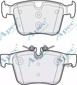 Комплект тормозных колодок APEC braking PAD2054