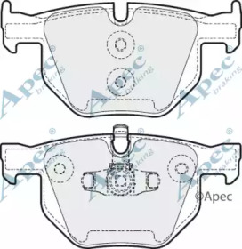 Комплект тормозных колодок APEC braking PAD1611