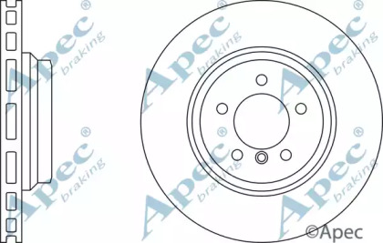 Тормозной диск APEC braking DSK2476