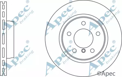 Тормозной диск APEC braking DSK3100