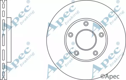 Тормозной диск APEC braking DSK3052