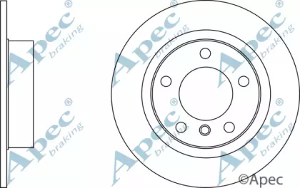 Тормозной диск APEC braking DSK2997