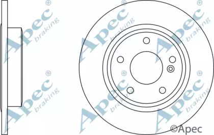 Тормозной диск APEC braking DSK2992