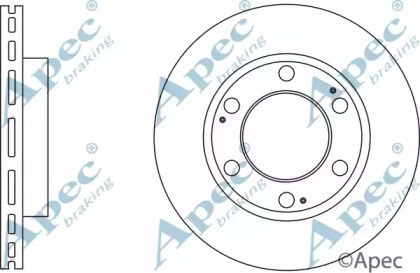 Тормозной диск APEC braking DSK2988