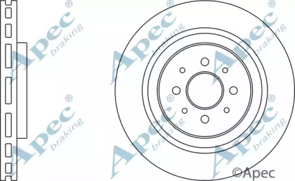 Тормозной диск APEC braking DSK2967