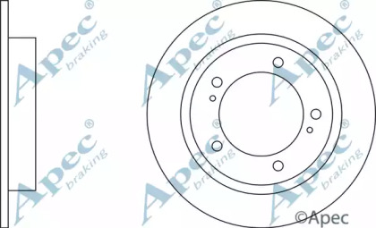 Тормозной диск APEC braking DSK2941