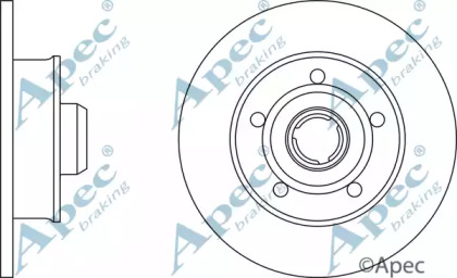 Тормозной диск APEC braking DSK2933