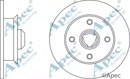 Тормозной диск APEC braking DSK2932