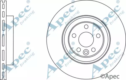 Тормозной диск APEC braking DSK2921