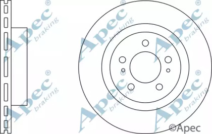 Тормозной диск APEC braking DSK2914