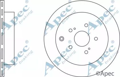 Тормозной диск APEC braking DSK2852