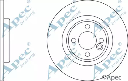 Тормозной диск APEC braking DSK2851