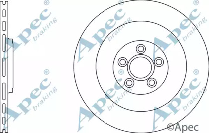 Тормозной диск APEC braking DSK2818