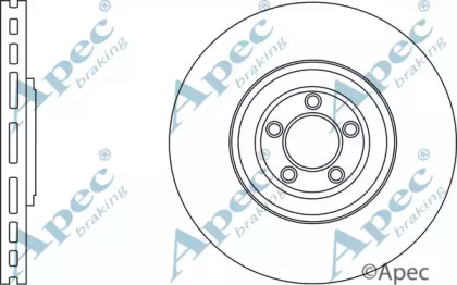 Тормозной диск APEC braking DSK2817