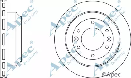 Тормозной диск APEC braking DSK2787