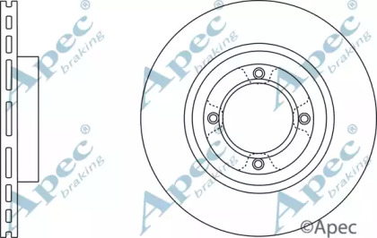 Тормозной диск APEC braking DSK2785