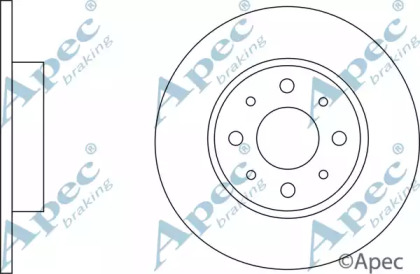 Тормозной диск APEC braking DSK2695