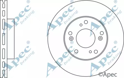 Тормозной диск APEC braking DSK2618