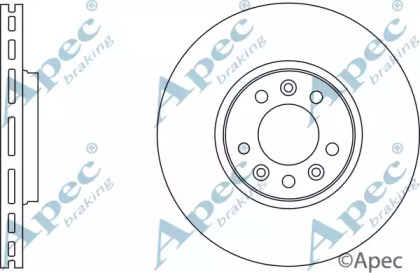 Тормозной диск APEC braking DSK2611